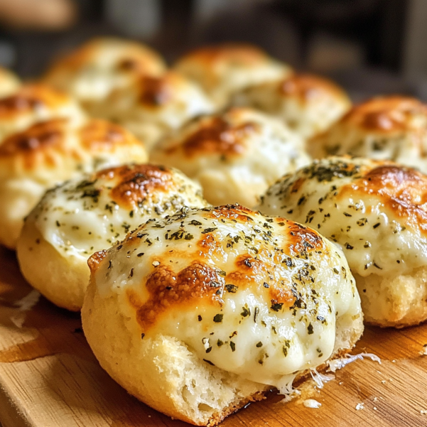 Gooey Mozzarella Biscuit Bombs