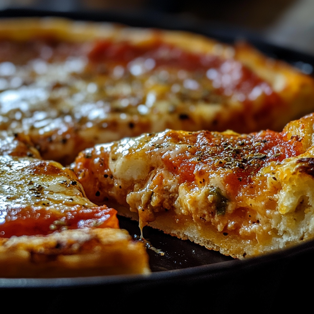 Chicago Deep-Dish Pizza