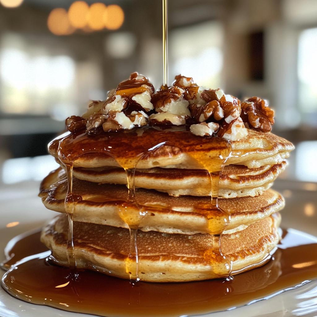 Pancakes with Maple Syrup