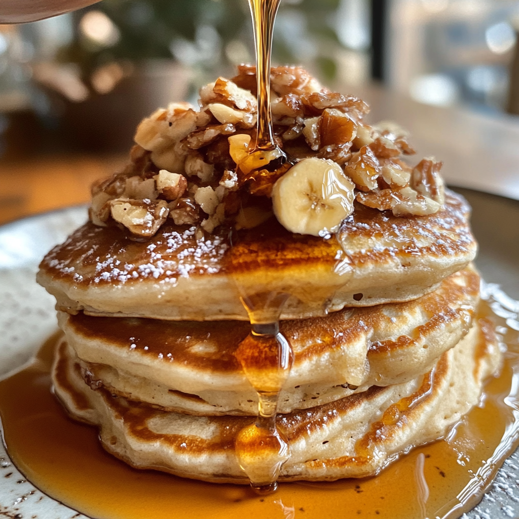 Pancakes with Maple Syrup